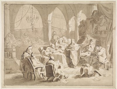 Krisztus tizenkét éves a templomban alkotó: Cornelis van der Griendt