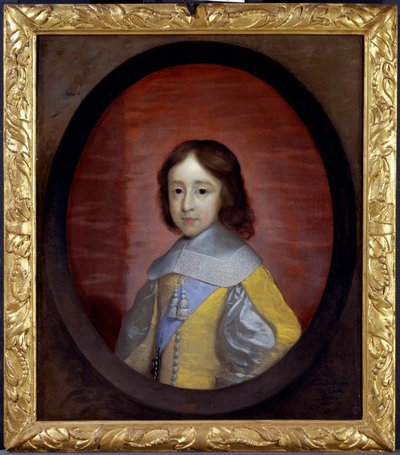III. Vilmos Orange Nassau (1650-1702) portréja (III. William Anglia), gyermek (III. Vilmos, Orange hercege, gyermekként) - Cornelis Janssens van Ceulen (1593-1661) festménye, olaj, fa alkotó: Cornelius Janssen van Ceulen