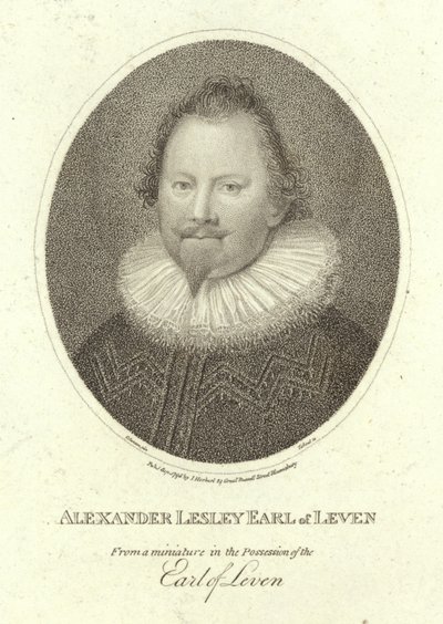 Alexander Leslie, Leven grófjának portréja alkotó: Cornelius Janssen van Ceulen