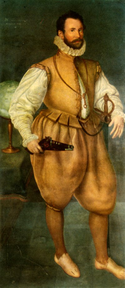 „Sir Martin Frobisher”, 16. század vége, 1946. alkotó: Cornelius Ketel