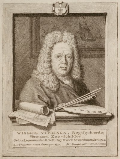 Wigerus Vitringa (1657-1721) alkotó: Cornelius van Noorde