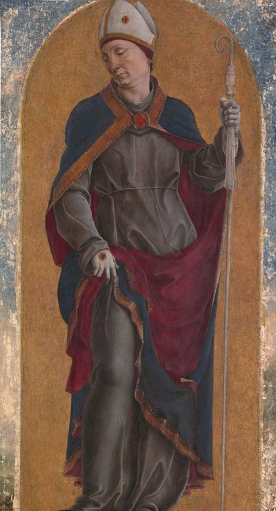 Toulouse-i Szent Lajos, 1484. alkotó: Cosmè Tura