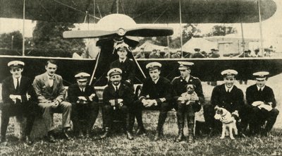 Samson, a Királyi Repülő Hadtest parancsnoka...Első világháború, c1914, c1920. alkotó: Cribb
