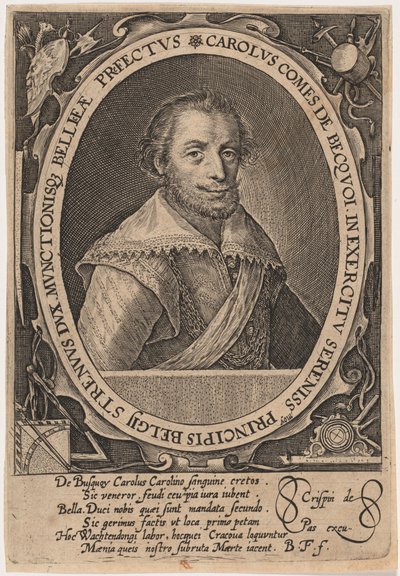 Charles de Bucquoy alkotó: Crispijn van de Passe I