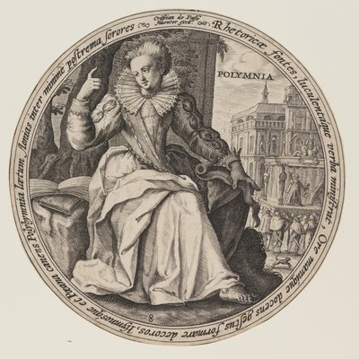 Erato, a Múzsákból alkotó: Crispijn van de Passe I