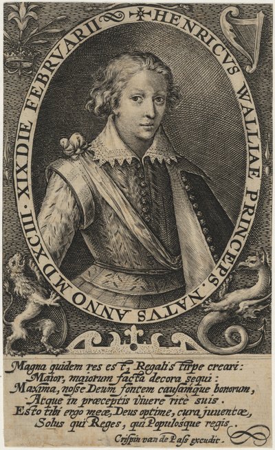 Henry Frederick, walesi herceg alkotó: Crispijn van de Passe I