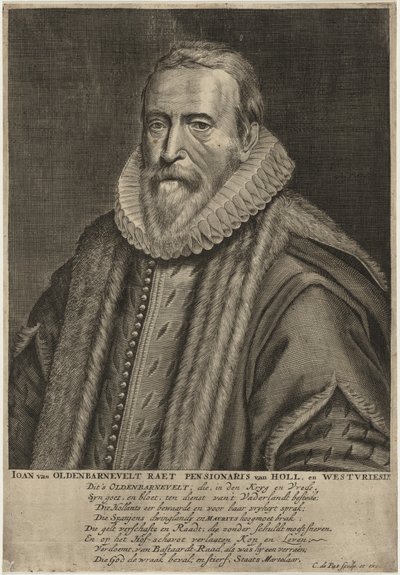 Johan van Oldenbarnevelt alkotó: Crispijn van de Passe I