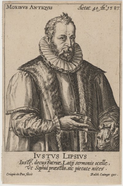 Justus Lipsius alkotó: Crispijn van de Passe I