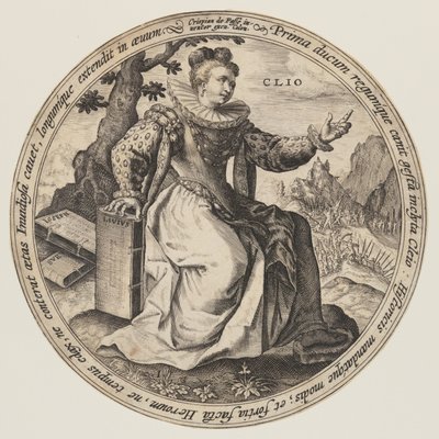 Thalia, a Múzsákból alkotó: Crispijn van de Passe I