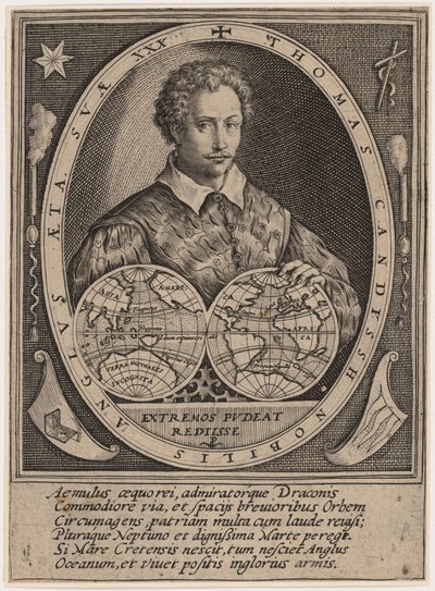Thomas Cavendish alkotó: Crispijn van de Passe I