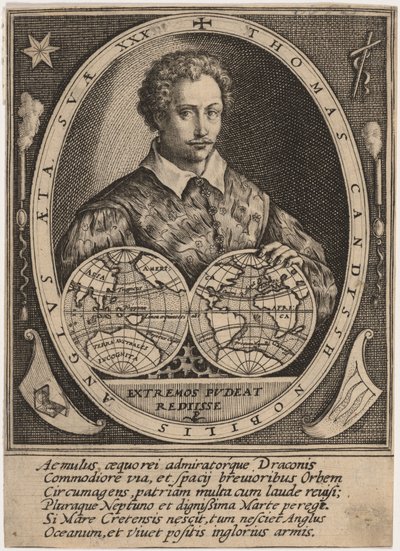 Thomas Cavendish alkotó: Crispijn van de Passe I