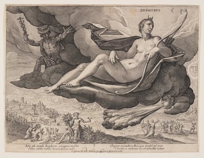 Zephyrus, a Szelekből alkotó: Crispijn van de Passe I