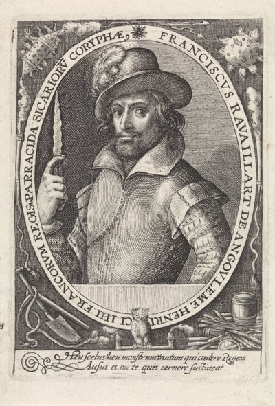 François Ravaillac 1578-1610, IV. Henrik francia király gyilkosa, kb. 1610-1615. alkotó: Crispijn van de Passe the Elder