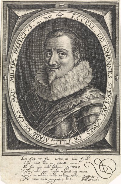 Johann Tserclaes, Tilly grófjának portréja alkotó: Crispijn van de Passe the Elder