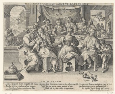 Tóbiás visszatérése alkotó: Crispijn van de Passe the Elder