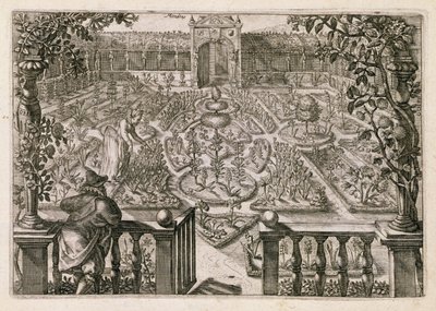 Spring Garden, a „Hortus Floridus”-ból, 1614-1515 (lásd még: 170862) alkotó: Crispin  Passe