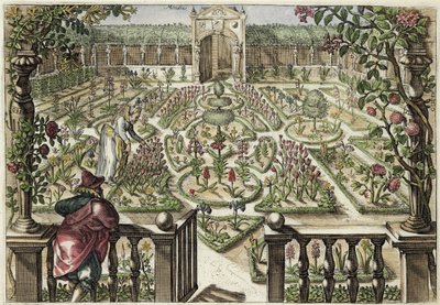 Spring Garden, a „Hortus Floridus”-ból, 1614-1515 (lásd még: 172301) alkotó: Crispin  Passe