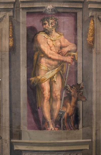 Plútó, 1556-1557 alkotó: Cristofano Gherardi