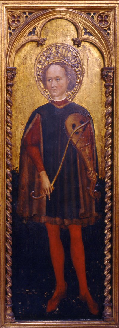 Római Szent Genesius, a 15. század második fele. alkotó: Cristoforo Moretti