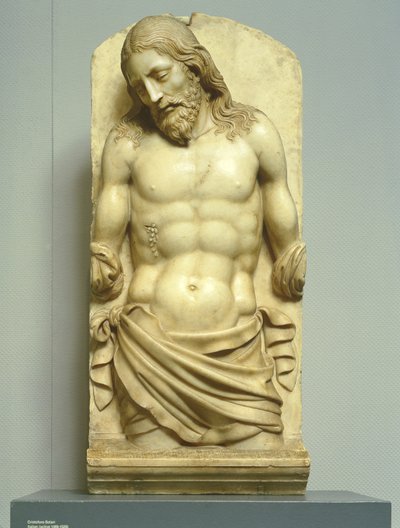 A halott Krisztus, 1500 körül (márvány) alkotó: Cristoforo Solari