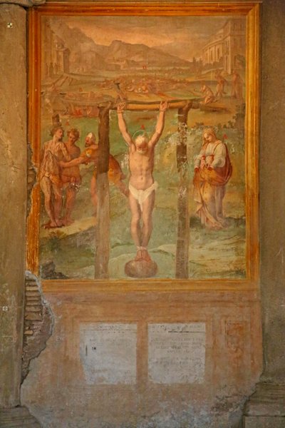 Különféle szentek vértanúsága és megcsonkítása alkotó: Cristoforo and Tempesta, Antonio Roncalli
