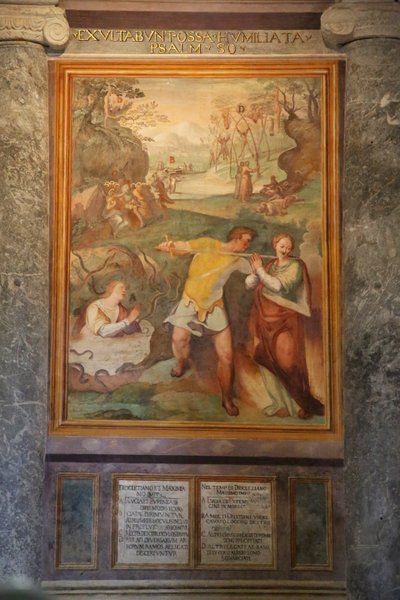 Szent Lúcia és más szentek Szent Eufémia vértanúsága alkotó: Cristoforo and Tempesta, Antonio Roncalli