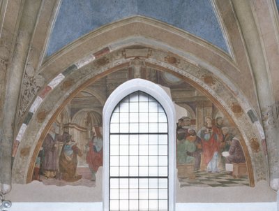 Jelenetek Szent Katalin életéből, Cappella Bolla alkotó: Cristoforo de Mottis