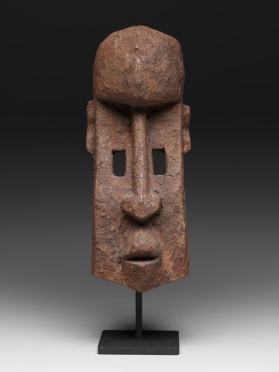Vadászmaszk (dannana), XX. század eleje-közepe (fa és kéreg) alkotó: Culture Dogon