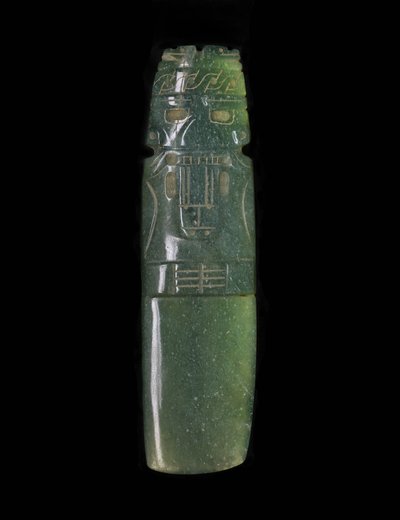Ax-God kelta, i.sz. 500-1000 (jáde) alkotó: Culture Guanacaste-Nicoya