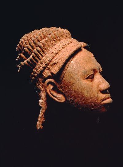 Yoruba királynő feje, Ita Yemoo, Ife, Nigéria alkotó: Culture Yoruba