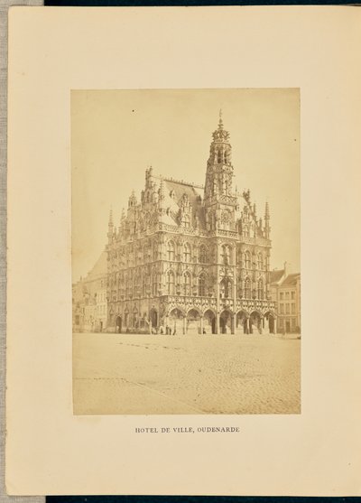 Hotel de ville, Oudenarde alkotó: Cundall and Fleming