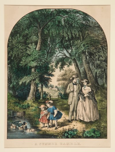 Nyári csavargás alkotó: Currier and Ives