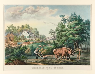 Amerikai tanyasi jelenetek./ 1. sz alkotó: Currier and Ives
