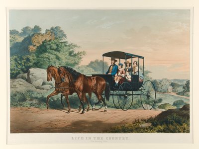 Élet a vidéken./ alkotó: Currier and Ives