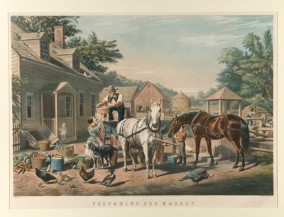 Felkészülés a piacra alkotó: Currier and Ives