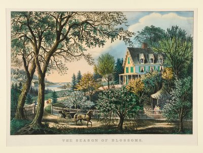 A Virágzás Szezonja alkotó: Currier and Ives