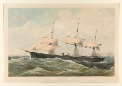 Egyesült Államok Steam Fregatt Niagara alkotó: Currier and Ives