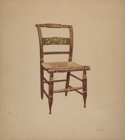 Hitchcock szék alkotó: Cushman Parker