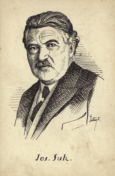 Josef Suk portréja alkotó: Czech School
