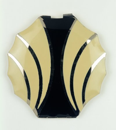 Princess Art Deco Powder Compact, cseh, 1920-as évek alkotó: Czech School