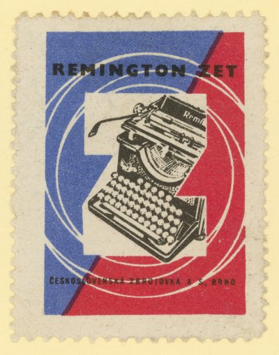 Remington írógépek alkotó: Czech School
