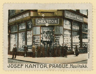 Josef Kantor boltja, Prága alkotó: Czech School