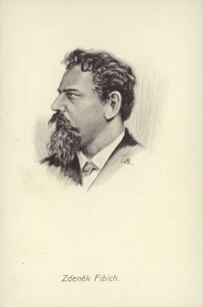 Zdenek Fibich cseh zeneszerző (1850-1900) alkotó: Czech School