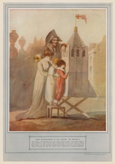 Street Entertainments in Old London: The Peep-Show alkotó: D. Robert
