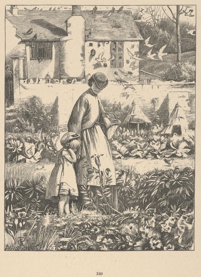 The Island Bee from Wayside Posies: Original Poems of the Country Life, 1867. alkotó: Dalziel Brothers