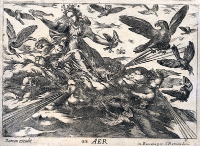 Aer: A levegő allegóriája alkotó: Daman