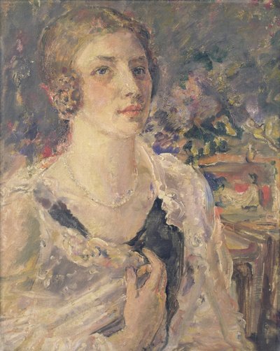 A csipke tekercs alkotó: Dame Ethel Walker