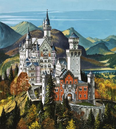 Neuschwanstein kastély alkotó: Dan Escott