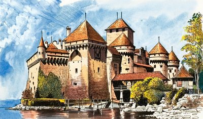 Chateau De Chillon alkotó: Dan Escott