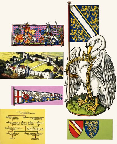 A De Bohunok hattyúja (címer) alkotó: Dan Escott